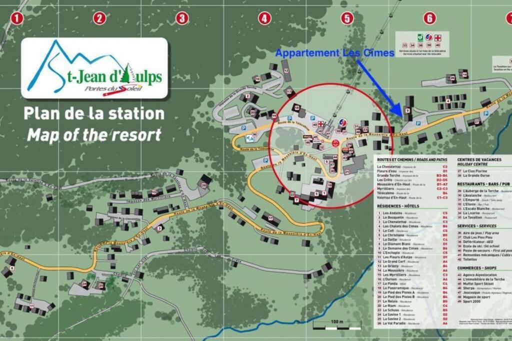 Les Cimes, Chaleureux Studio 4 Pers, 50M Du Telecabine, Vue Degagee Sur Les Pistes, Draps Non Compris Сен-Жан-д'Ольп Экстерьер фото