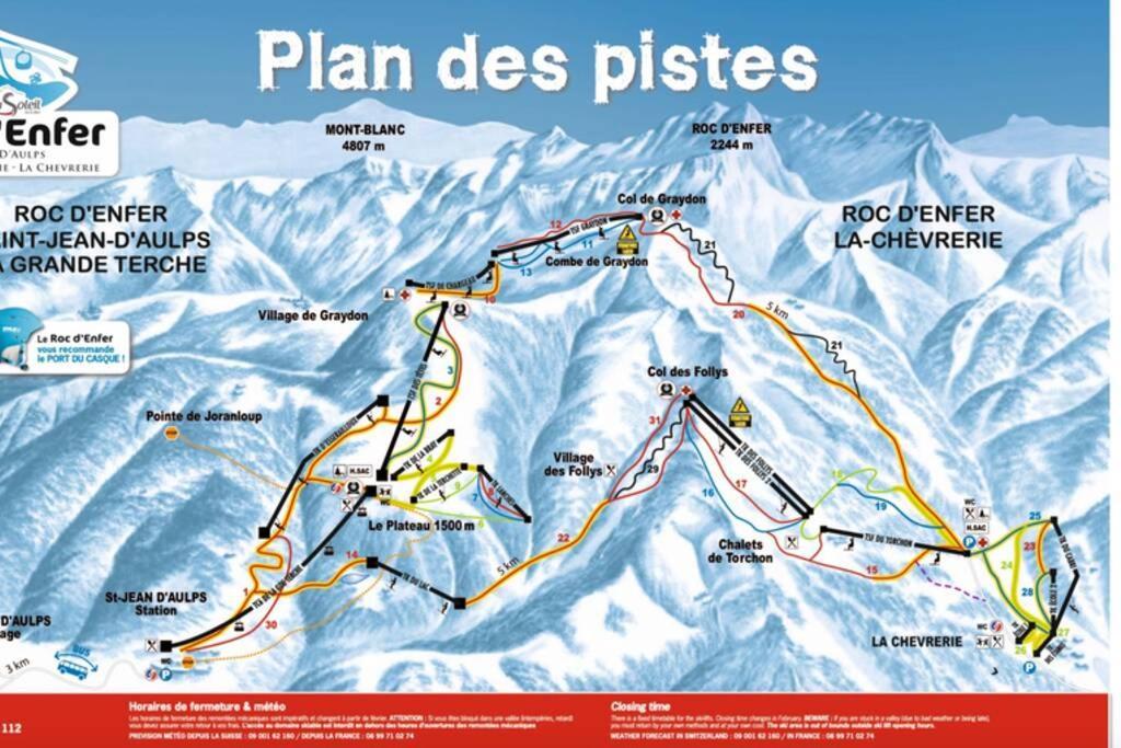 Les Cimes, Chaleureux Studio 4 Pers, 50M Du Telecabine, Vue Degagee Sur Les Pistes, Draps Non Compris Сен-Жан-д'Ольп Экстерьер фото